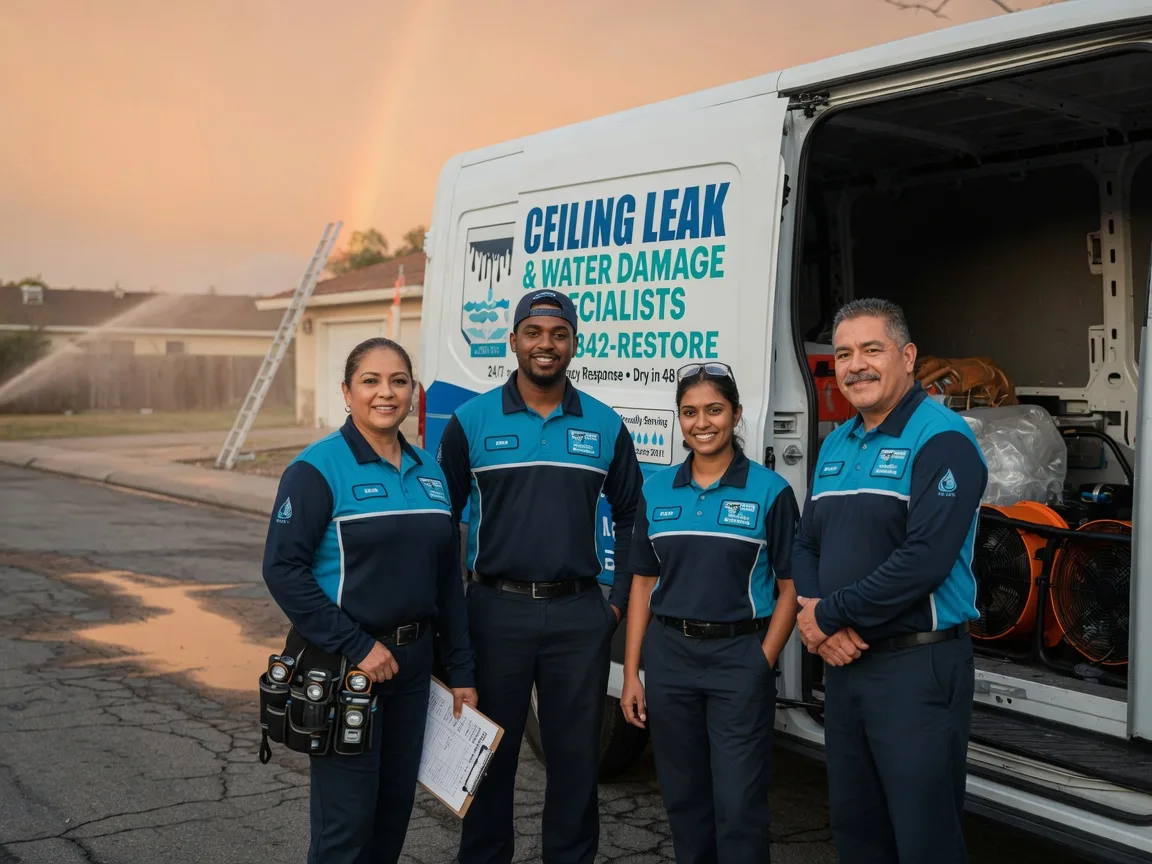 Ceiling Leak Cleanup company in Fox River Grove, IL