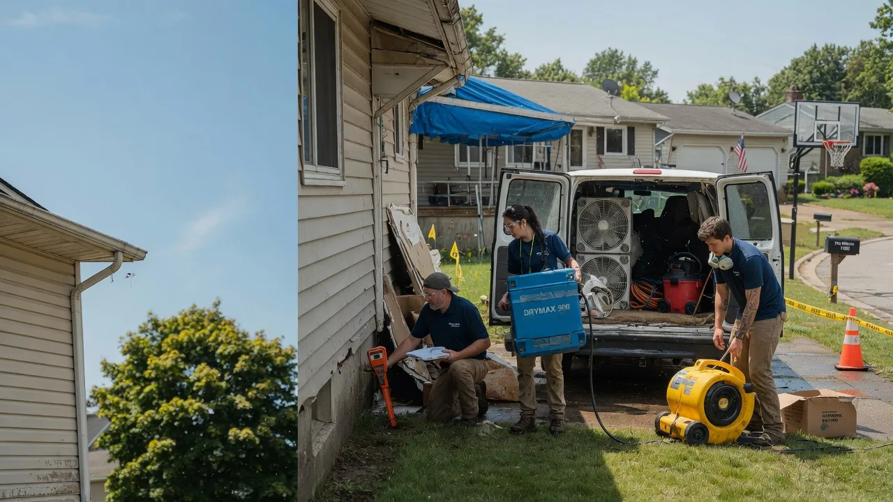 Ceiling Leak Cleanup in Fox River Grove, IL near me